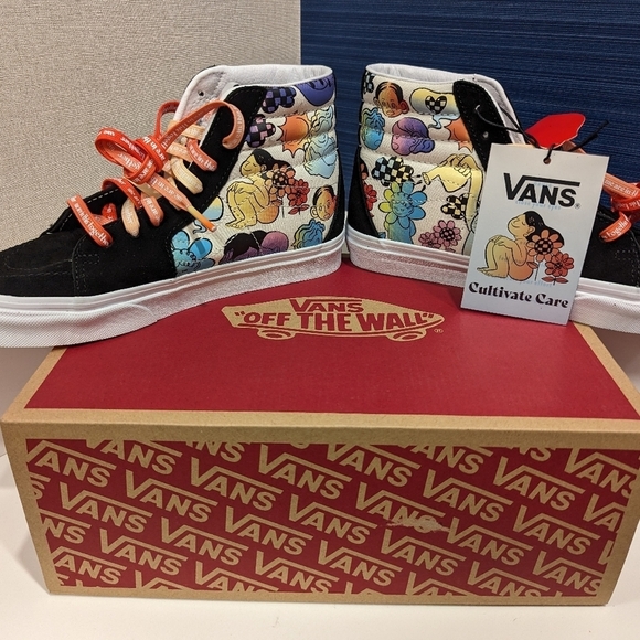 Vans SK8-Hi Cultivate Care Skate Shoes, M 8.5 W 10 - Picture 7 of 13